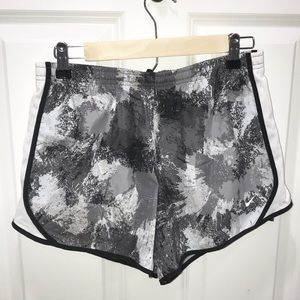 Black, Gray, White Nike Running Short
